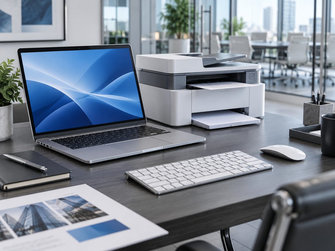Laptop and office equipment product selection
